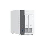 QNAP - TS-216G servidor de almacenamiento NAS Torre Cortex-A Cortex-A55 4 GB Unidad de disco duro Blanco