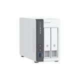 QNAP - TS-216G servidor de almacenamiento NAS Torre Cortex-A Cortex-A55 4 GB Unidad de disco duro Blanco