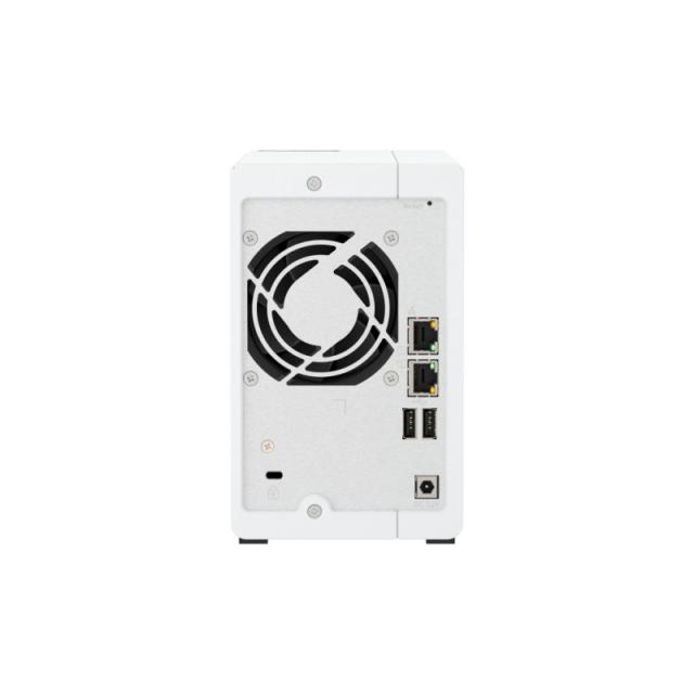 QNAP - TS-216G servidor de almacenamiento NAS Torre Cortex-A Cortex-A55 4 GB Unidad de disco duro Blanco