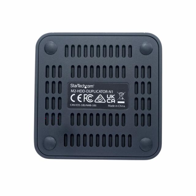 StarTech.com - Dock Duplicador Clonador Autónomo 1:1 de Unidad SSD NVMe M.2 - 90GBpm - USB-C 3.2 de 20Gbps - Docking Station USB