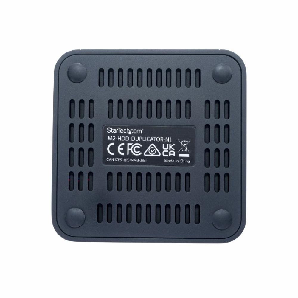 StarTech.com - Dock Duplicador Clonador Autónomo 1:1 de Unidad SSD NVMe M.2 - 90GBpm - USB-C 3.2 de 20Gbps - Docking Station USB