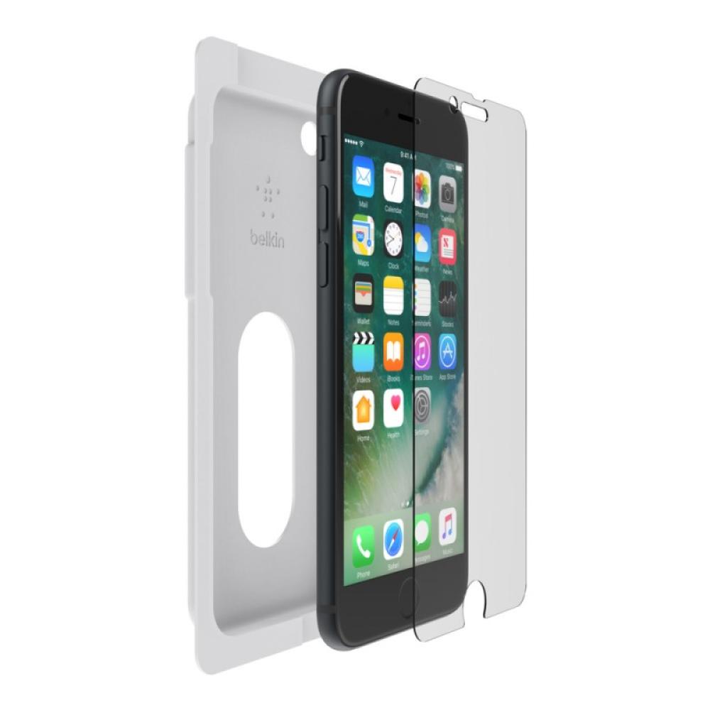 Belkin - SCREENFORCE InvisiGlass Ultra Protector de pantalla Apple 1 pieza(s) - F8W883ZZ-AM