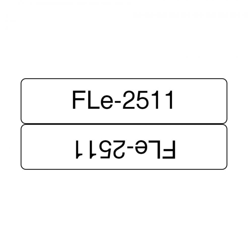 Brother - FLE2511 cinta para impresora de etiquetas Negro sobre blanco
