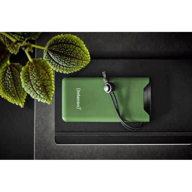 Intenso - 7332037 batería externa Polímero de litio 10000 mAh Verde