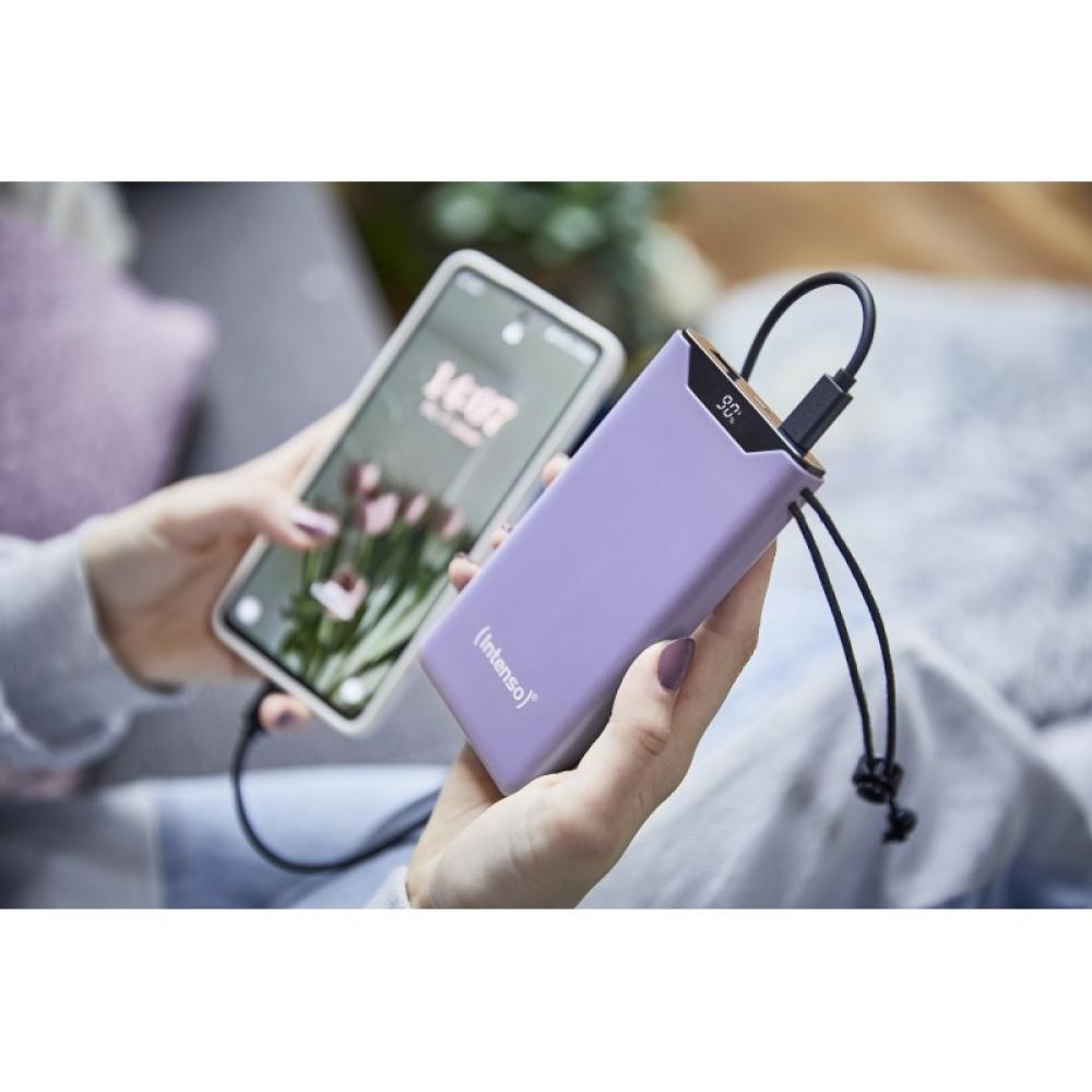 Intenso - 7332033 batería externa Polímero de litio 10000 mAh Púrpura