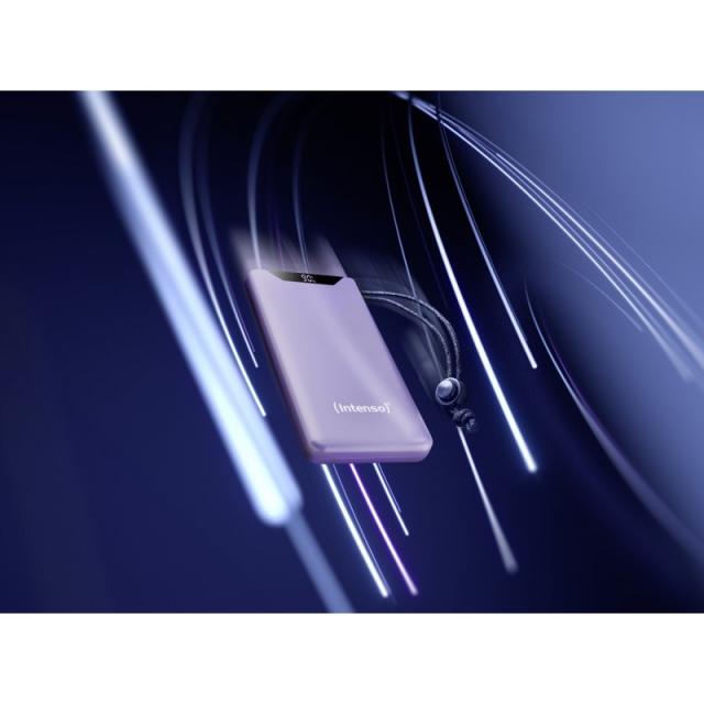 Intenso - 7332033 batería externa Polímero de litio 10000 mAh Púrpura