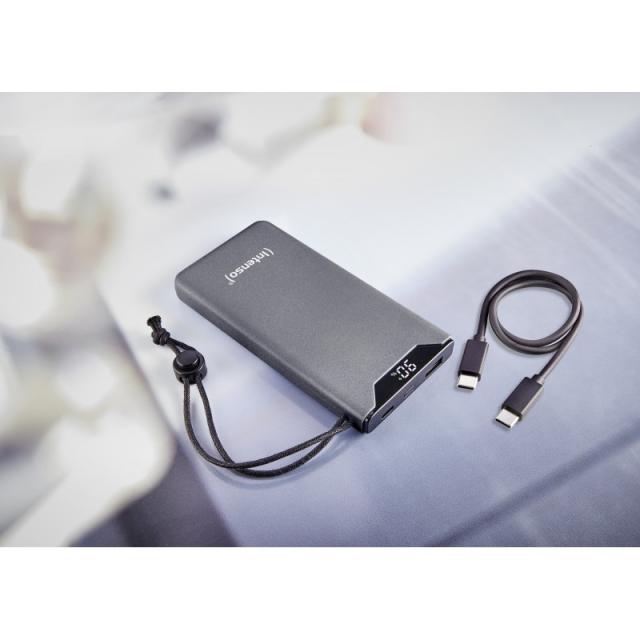 Intenso - 7332034 batería externa Polímero de litio 10000 mAh Gris