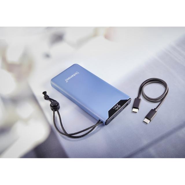 Intenso - 7332035 batería externa Polímero de litio 10000 mAh Azul