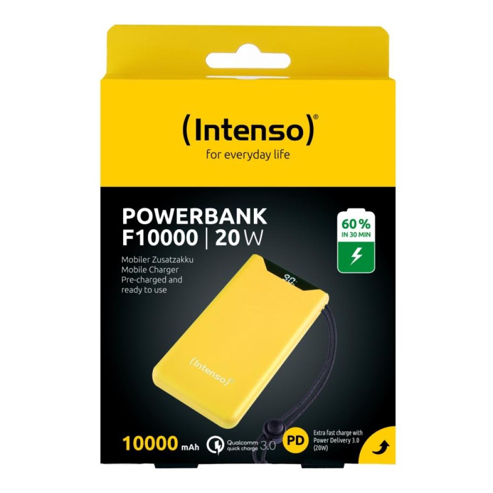 Intenso - 7332039 batería externa Polímero de litio 10000 mAh Amarillo