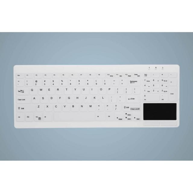 Contour Design - Active Key AK-C7412F teclado Universal USB Blanco