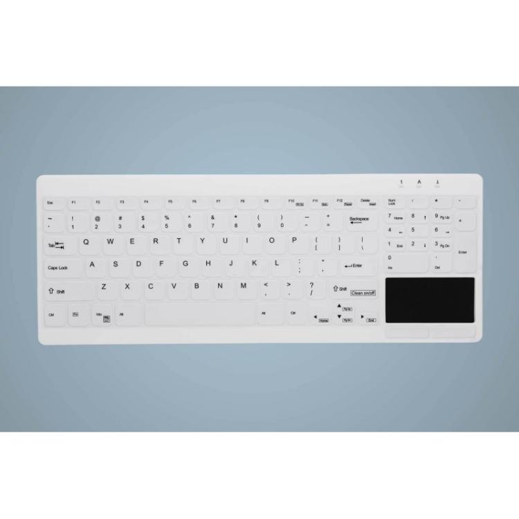 Contour Design - Active Key AK-C7412F teclado Universal USB Blanco