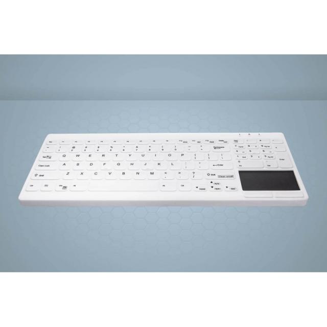 Contour Design - Active Key AK-C7412F teclado Universal USB Blanco