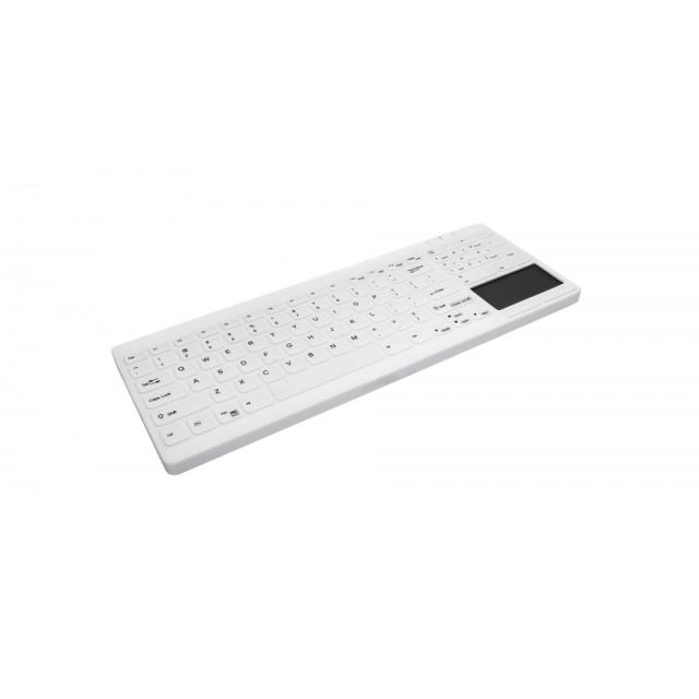Contour Design - Active Key AK-C7412F teclado Universal USB Blanco