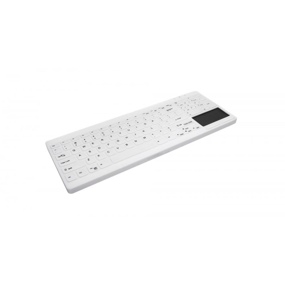 Contour Design - Active Key AK-C7412F teclado Universal USB Blanco