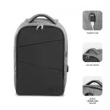 SUBBLIM - Mochila Antirrobo Secure V2 AP Antitheft Backpack Gris/Negra