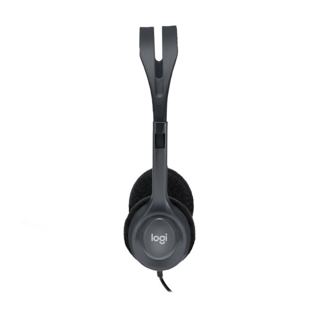 Logitech - 981-000593 auricular y casco Auriculares Alámbrico Diadema Oficina/Centro de llamadas Negro