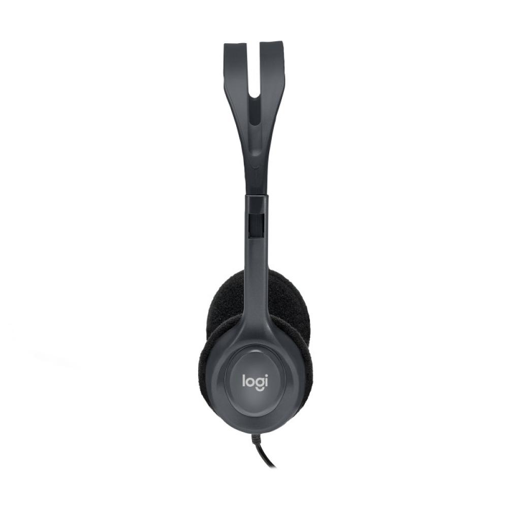 Logitech - 981-000593 auricular y casco Auriculares Alámbrico Diadema Oficina/Centro de llamadas Negro