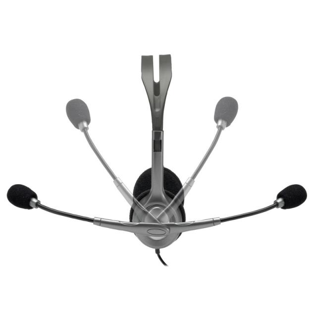 Logitech - 981-000593 auricular y casco Auriculares Alámbrico Diadema Oficina/Centro de llamadas Negro