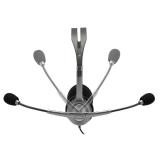 Logitech - 981-000593 auricular y casco Auriculares Alámbrico Diadema Oficina/Centro de llamadas Negro