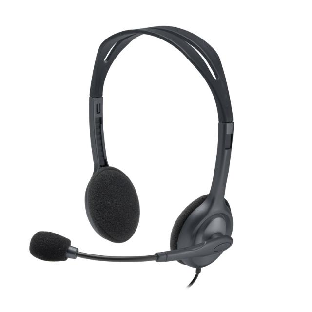 Logitech - 981-000593 auricular y casco Auriculares Alámbrico Diadema Oficina/Centro de llamadas Negro