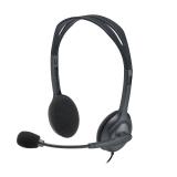 Logitech - 981-000593 auricular y casco Auriculares Alámbrico Diadema Oficina/Centro de llamadas Negro