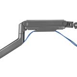 Ewent - EW1529 soporte para monitor 124,5 cm (49") Plata Escritorio