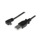 StarTech.com - Cable de 1m Micro USB con conector acodado a la derecha - Cable de Carga y Sincronización