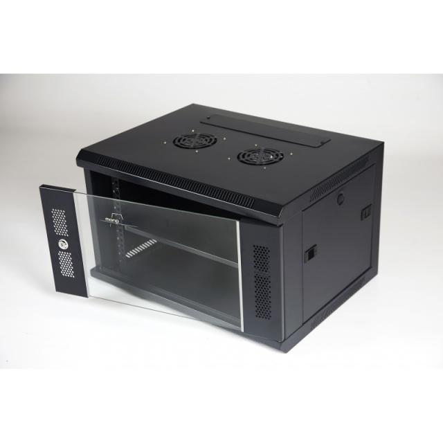 Monolyth - SH6406 6U Bastidor de pared Negro