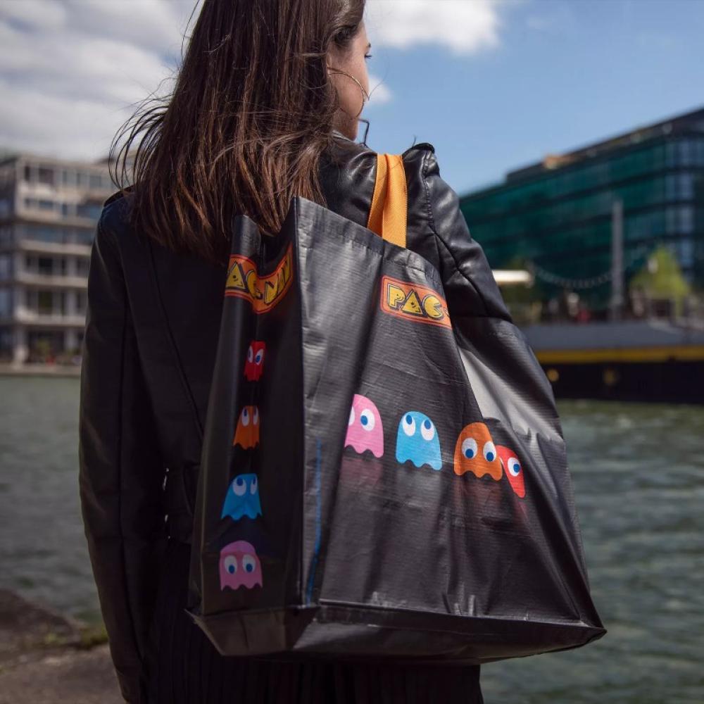 Konix - KX PACMAN SHOPPING BAG BLACK Negro Bolso grande