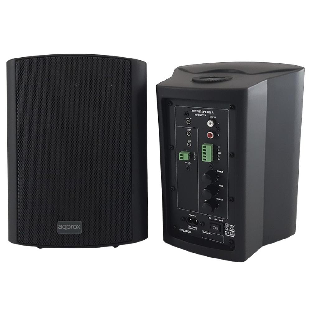 Approx - APPSPK+BK altavoz Negro Inalámbrico y alámbrico 60 W