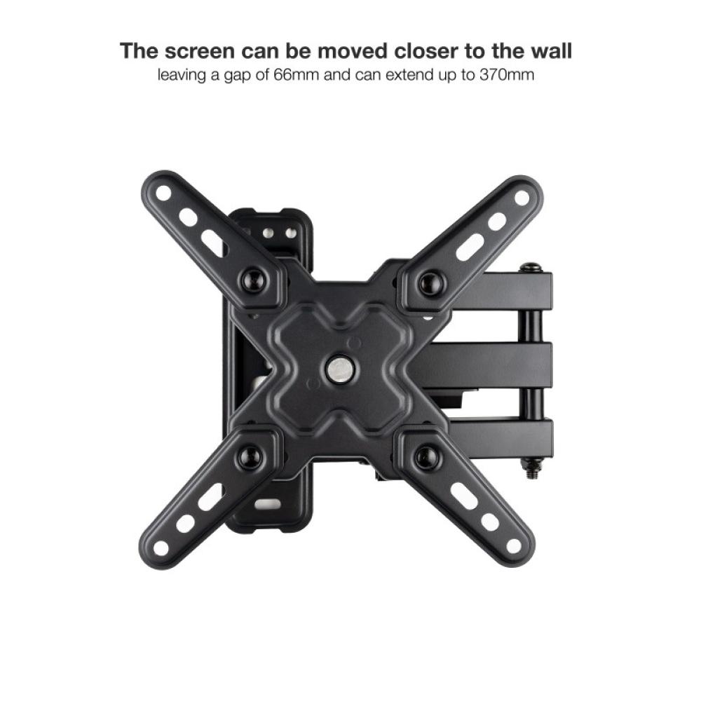 TooQ - Soporte de Pared para Pantallas 13"-43", Negro - LP1345TN-B