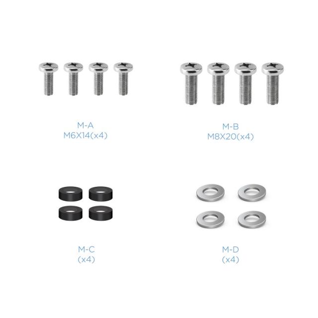 TooQ - Soporte de Pared para Pantallas 13"-43", Negro - LP1345TN-B