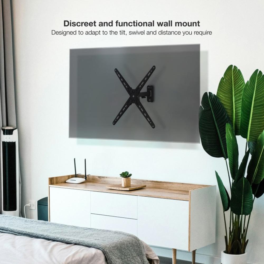 TooQ - LP1355TN-B soporte para TV 139,7 cm (55") Negro