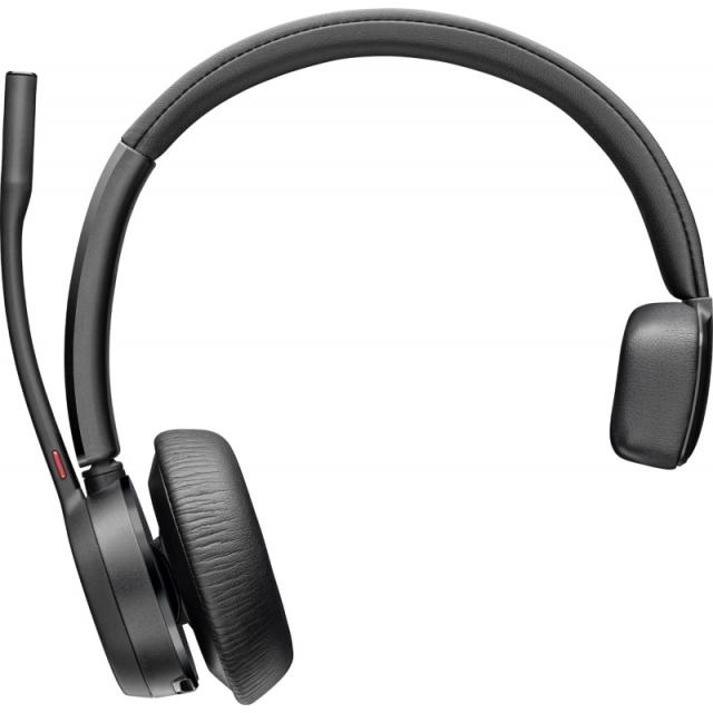 HP Poly - Auriculares Poly Voyager 4310 UC monaural + adaptador BT700 USB-A + base de carga