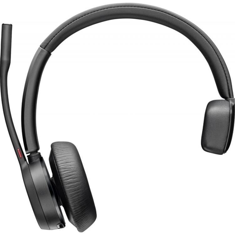 HP Poly - Auriculares Poly Voyager 4310 UC monaural + adaptador BT700 USB-A + base de carga