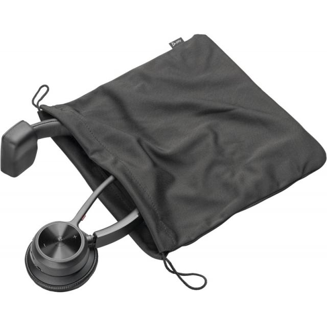 HP Poly - Auriculares Poly Voyager 4310-M USB-C con certificación para Microsoft Teams + llave BT700 + soporte de carga