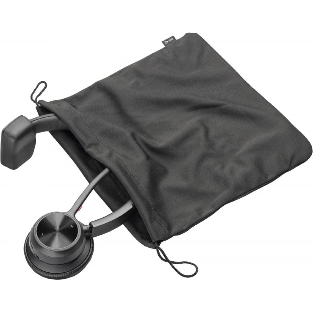 HP Poly - Auriculares Poly Voyager 4310-M USB-C con certificación para Microsoft Teams + llave BT700 + soporte de carga