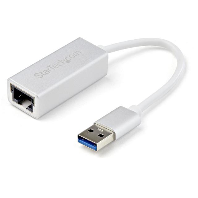 StarTech.com - Adaptador de Red Ethernet Gigabit Externo USB 3.0 - Plateado