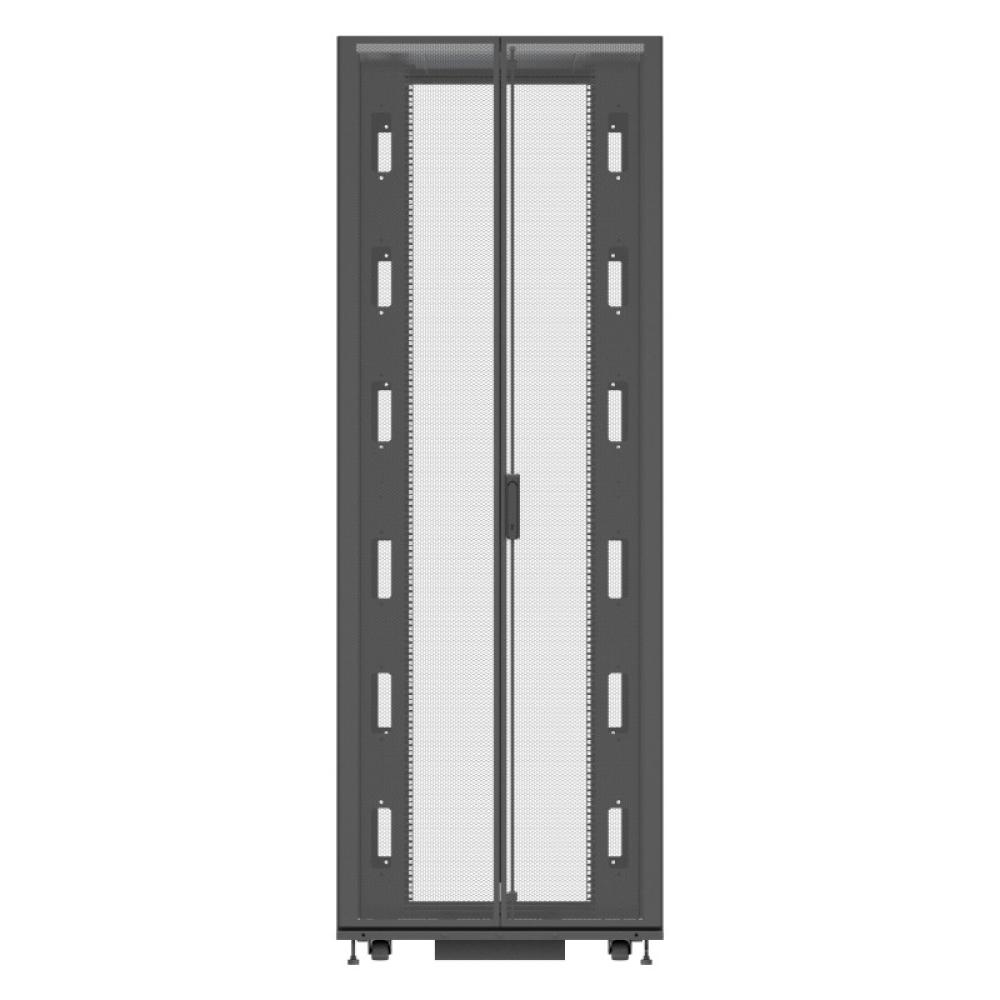 Vertiv - VR3357 armario rack 48U Rack o bastidor independiente Negro, Transparente