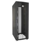 Vertiv - VR3357 armario rack 48U Rack o bastidor independiente Negro, Transparente