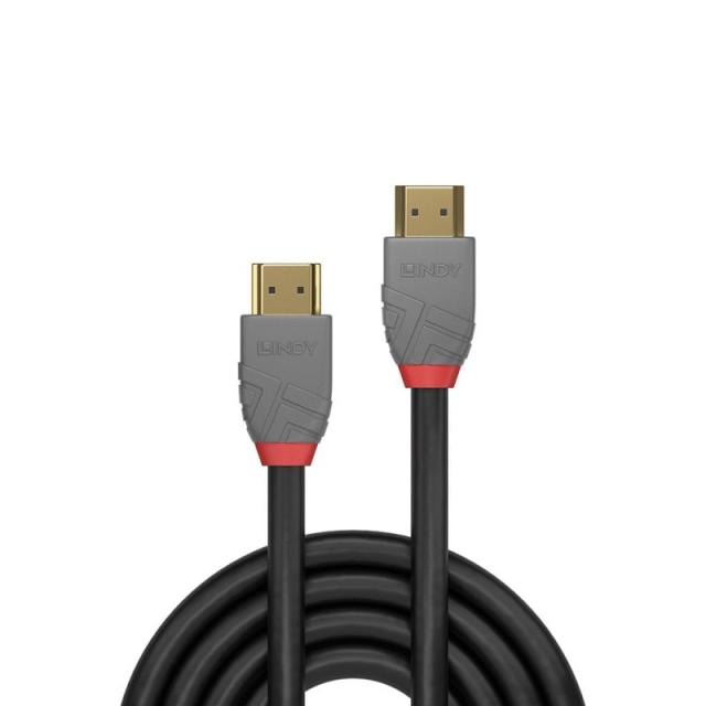 Lindy - 36965 cable HDMI 5 m HDMI tipo A (Estándar) Negro, Gris