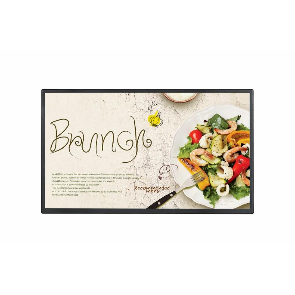 LG - 32SM5J-B pantalla de señalización Pantalla plana para señalización digital 81,3 cm (32") IPS Wifi 400 cd / m² Full HD Negro