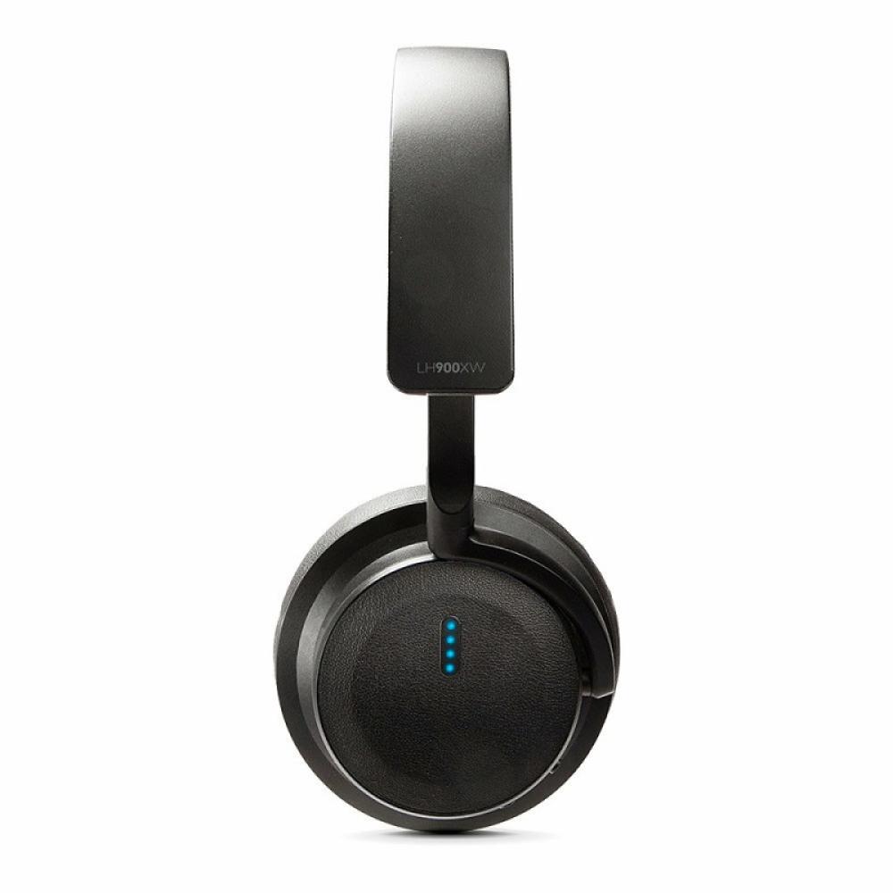 Lindy - LH900XW Auriculares Inalámbrico y alámbrico Diadema USB Tipo C Bluetooth Negro