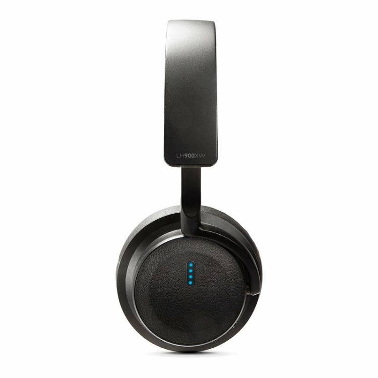 Lindy - LH900XW Auriculares Inalámbrico y alámbrico Diadema USB Tipo C Bluetooth Negro