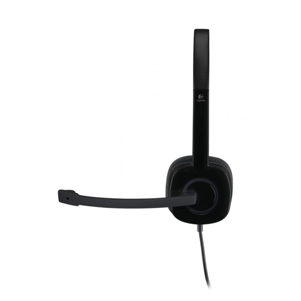 Logitech - 981-000589 auricular y casco Auriculares Alámbrico Diadema Oficina/Centro de llamadas Negro