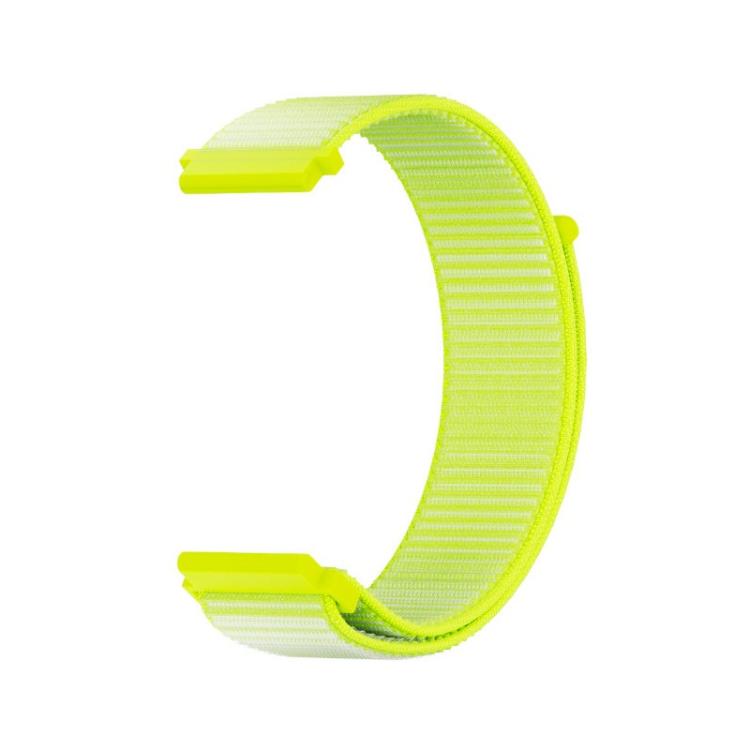 SaveFamily - Correa Recambio Tela Amarillo Fluor Compatible con los modelos SaveWatch + Senior Enjoy Superior