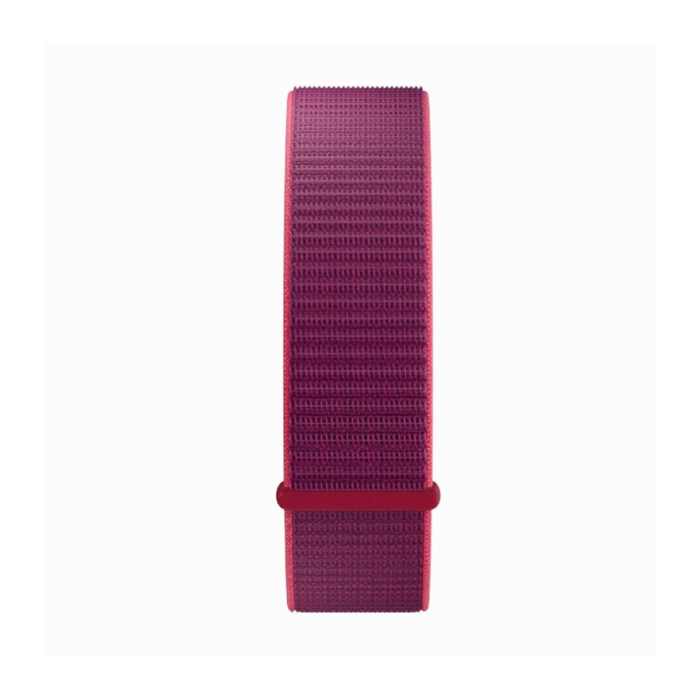 SaveFamily - Correa Recambio Tela Frambuesa Compatible con los modelos SaveWatch + Senior Enjoy Superior