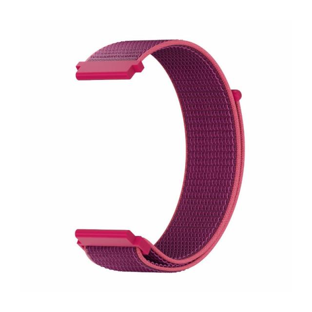 SaveFamily - Correa Recambio Tela Frambuesa Compatible con los modelos SaveWatch + Senior Enjoy Superior