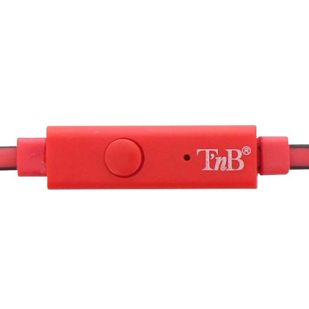 T''nB - ESBCRD auricular y casco Auriculares Alámbrico Dentro de oído Rojo