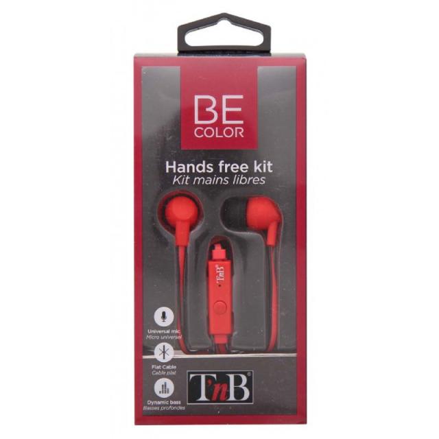 T''nB - ESBCRD auricular y casco Auriculares Alámbrico Dentro de oído Rojo